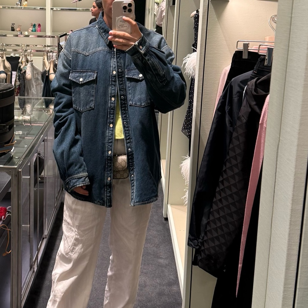 prada men denim jacket